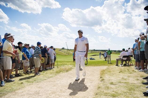 170615 Sveriges Henrik Stenson under första omgangen i golfturneringen US Open den 15 juni 2017 i Hartford.  Copyright: JOELxMARKLUND BB170615JM057
