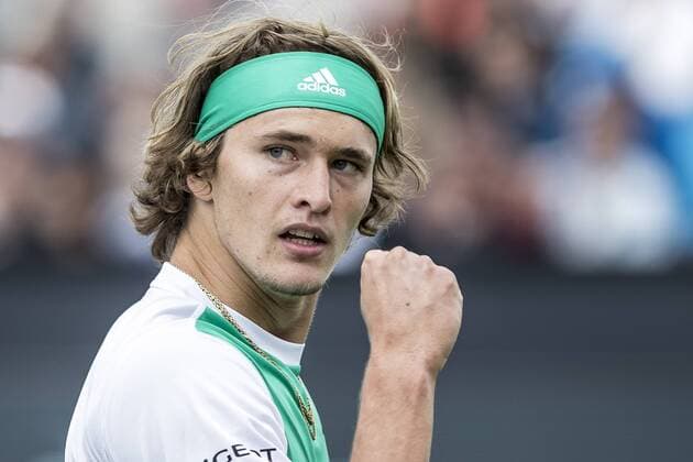 Bilder des Tages - SPORT 16.06.2017, the Autotron, Rosmalen, NED, ATP Tennis Herren Tour, Ricoh Open, im Bild Alexander Zverev (GER) Alexander Zverev (GER) during the Ricoh Open Tournament of the ATP Tour at the the Autotron in Rosmalen, Netherlands on 2017 06 16. Rosmalen  EP_fil  
