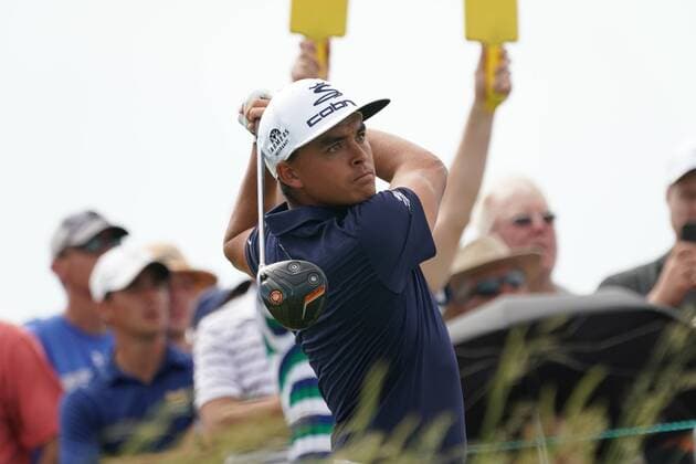 Rickie Fowler (USA), JUNE 16, 2017 - Golf : Rickie Fowler of the United States on the 8th hole during the second round of the 117th U.S. Open Championship at Erin Hills golf course in Erin, Wisconsin, United States. NOxTHIRDxPARTYxSALES.  (waha020732)