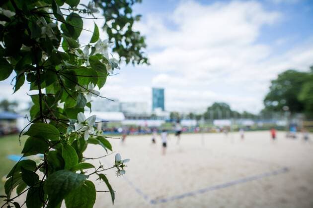 LBS Turnier in Stuttgart Vaihingen; LBS Cup Beachvolleyball A-City Stuttgart, Schwabenplatz, Stuttgart Germany, 20170617; Stuttgart Copyright: xWuechnerx xEibner-Pressefotox EP_nwr
