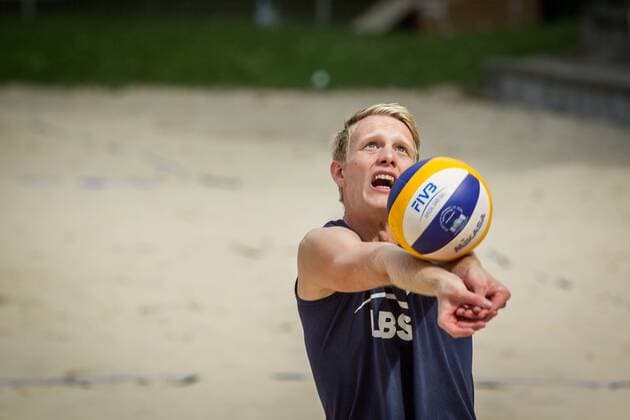 Lukas Bekebans (ASV Botang); LBS Cup Beachvolleyball A-City Stuttgart, Schwabenplatz, Stuttgart Germany, 20170617; Stuttgart Copyright: xWuechnerx xEibner-Pressefotox EP_nwr