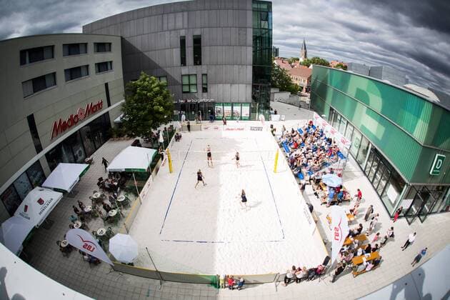 LBS Turnier in Stuttgart Vaihingen; LBS Cup Beachvolleyball A-City Stuttgart, Schwabenplatz, Stuttgart Germany, 20170617; Stuttgart Copyright: xWuechnerx xEibner-Pressefotox EP_nwr