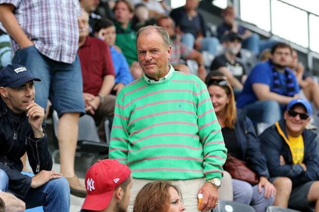 17.06.2017 Frankfurt am Main, Frankfurter Volksbank Stadion Relegation 2017 Rückspiel um Aufstieg in die B-Junioren-Bundesliga Süd Südwest U17 U 17 FSV Frankfurt – SV Elversberg Ex-Vizepräsident Walter Schimmel (FSV Frankfurt)