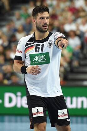 Handball Länderspiel Deutschland - Schweiz am 18.06.2017 in der ÖVB-Arena in Bremen Tim Suton ( Deutschland ) xRx