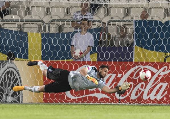 Fußball, U21 EM, Dänemark - Italien Gianluigi Donnarumma (ITA), JUNE 18, 2017 - Football Soccer : UEFA Under-21 Championship Poland 2017 Group C match between Denmark 0-2 Italy at Stadion Cracovia in Krakow, Poland. Noxthirdxpartyxsales  (ptmb109729)