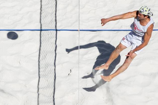 Heiko Steinkemper (USC Konstanz); LBS Cup Beachvolleyball A-City Stuttgart, Schwabenplatz, Stuttgart Germany, 20170618; Stuttgart Copyright: xWuechner Eibner-Pressefotox EP_NWR