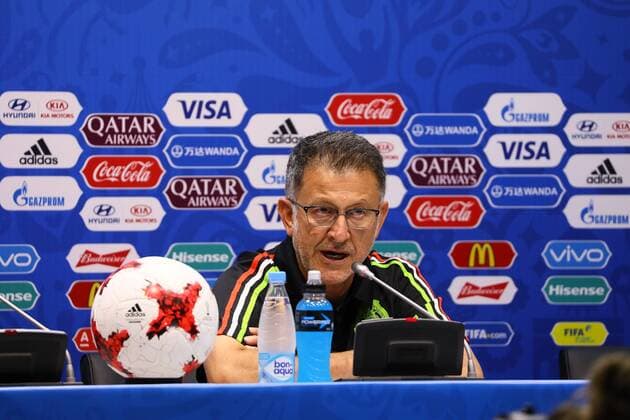 Trainer Juan Carlos Osorio Arbelaez (Mexiko, Mexico) - 20.06.2017: Abschlusstraining der Nationalmannschaft Mexiko, Fisht Stadium Sotschi