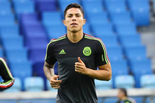 Carlos Salcedo (Mexiko, Mexico), Neuzugang bei Eintracht Frankfurt - 20.06.2017: Abschlusstraining der Nationalmannschaft Mexiko, Fisht Stadium Sotschi