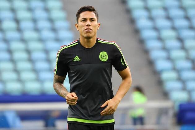 Carlos Salcedo (Mexiko, Mexico), Neuzugang bei Eintracht Frankfurt - 20.06.2017: Abschlusstraining der Nationalmannschaft Mexiko, Fisht Stadium Sotschi