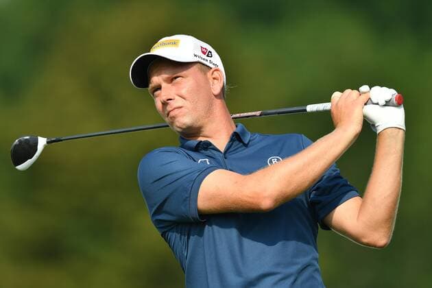 Marcel SIEM (GER), Aktion,Einzelbild,angeschnittenes Einzelmotiv,Halbfigur,halbe Figur. ProAm ,GOLF,BMW International Open 2017 am 21.06.2017 in Muenchen Eichenried.