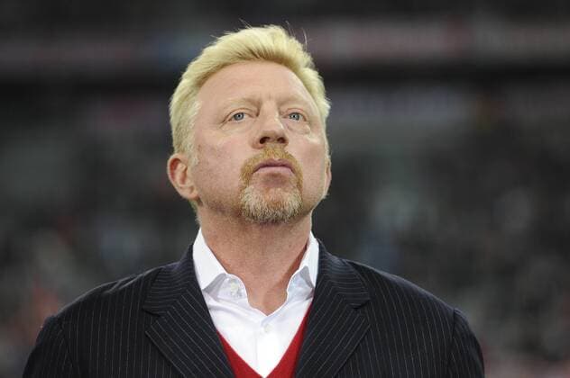 Englisches Gericht erklaert Boris Becker für bankrott. Archivfoto: Boris BECKER (Ex Tennisprofi) ,Einzelbild,angeschnittenes Einzelmotiv,Portraet,Portrait,PortrÅ t. FC Bayern Muenchen-Benfica Lissabon 1-0. Fussball Champions League Viertelfinale am 05.04.2016. A L L I A N Z A R E N A. Â