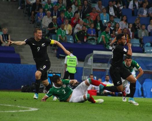 Of The Russian Federation. Sochi. Football. The FIFA Confederations Cup 2017. Mexico New Zealand. The Stadium Fischt. MaksimxKonstantinov 
