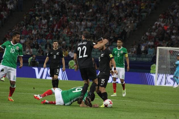 Of The Russian Federation. Sochi. Football. The FIFA Confederations Cup 2017. Mexico New Zealand. The Stadium Fischt. MaksimxKonstantinov 