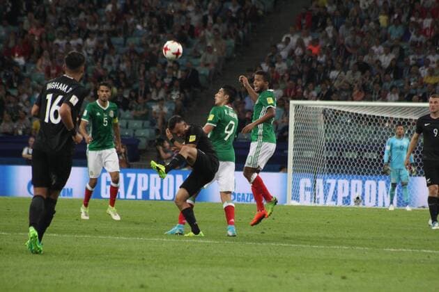 Of The Russian Federation. Sochi. Football. The FIFA Confederations Cup 2017. Mexico New Zealand. The Stadium Fischt. MaksimxKonstantinov 