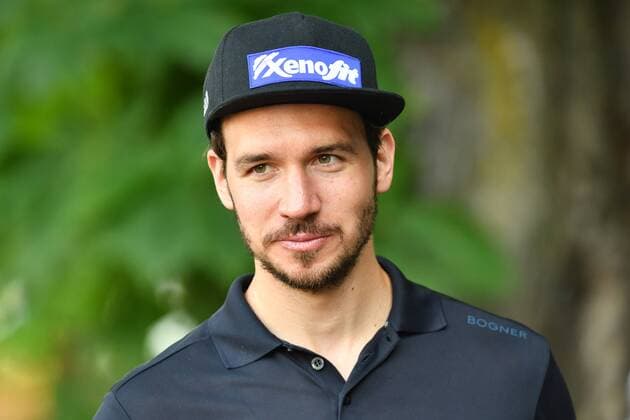 Felix NEUREUTHER,GER,Ski Alpin, Aktion,Einzelbild,angeschnittenes Einzelmotiv,Portraet,Portrait,Porträt, ProAm ,GOLF,BMW International Open 2017 am 21.06.2017 in Muenchen Eichenried.
