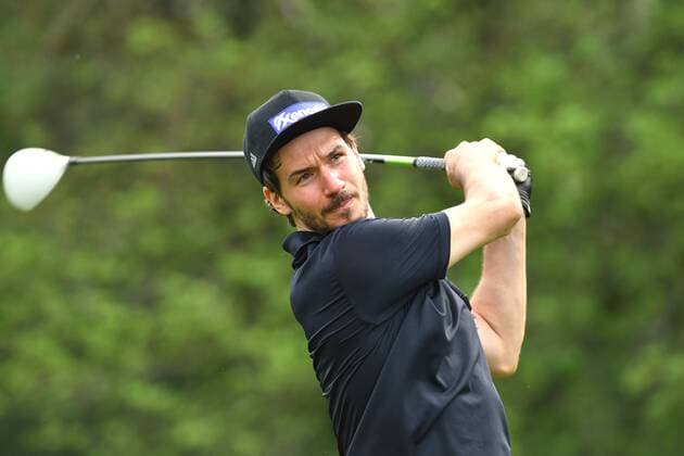 Felix NEUREUTHER,GER,Ski Alpin, Aktion,Einzelbild,angeschnittenes Einzelmotiv,Halbfigur,halbe Figur. ProAm ,GOLF,BMW International Open 2017 am 21.06.2017 in Muenchen Eichenried.