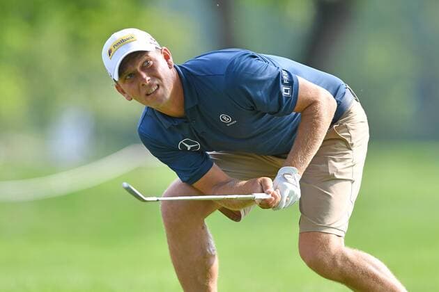 Bilder des Tages - SPORT Marcel SIEM (GER), Aktion,Einzelbild,angeschnittenes Einzelmotiv,Halbfigur,halbe Figur. ProAm ,GOLF,BMW International Open 2017 am 21.06.2017 in Muenchen Eichenried.