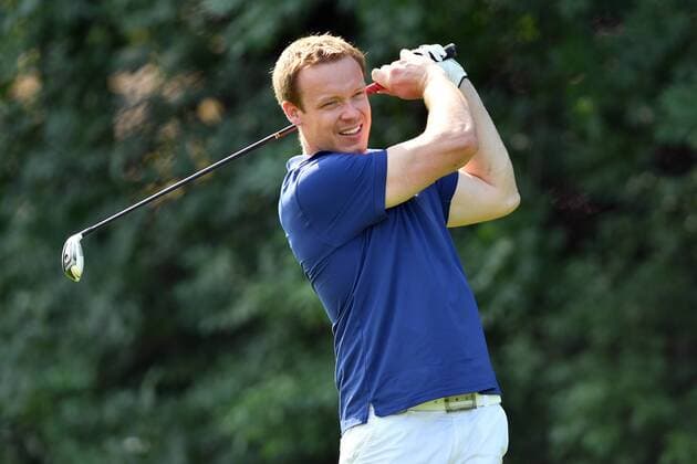 Rodelas Felix LOCH, Aktion,Einzelbild,angeschnittenes Einzelmotiv,Halbfigur,halbe Figur. ProAm ,GOLF,BMW International Open 2017 am 21.06.2017 in Muenchen Eichenried.