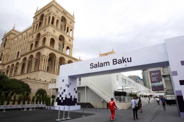 Bilder des Tages - SPORT Azerbaijan Grand Prix, Baku 22 - 25 June 2017 22.06.2017 - The paddock 