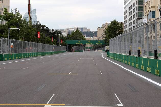 Azerbaijan Grand Prix, Baku 22 - 25 June 2017 22.06.2017 - Track Atmosphere 