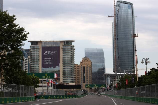 Azerbaijan Grand Prix, Baku 22 - 25 June 2017 22.06.2017 - Track Atmosphere 