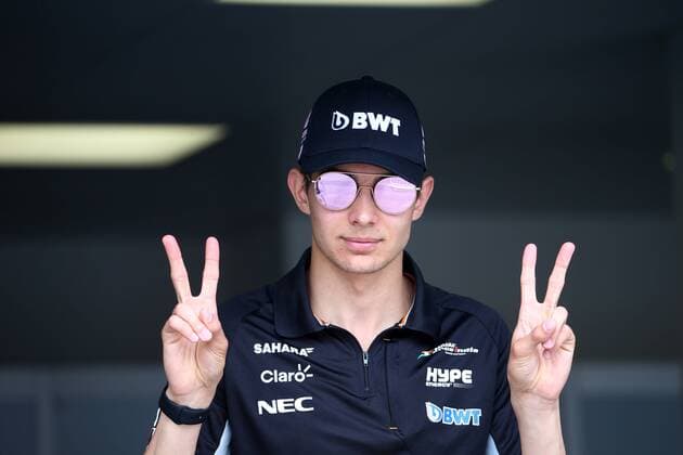 Azerbaijan Grand Prix, Baku 22 - 25 June 2017 22.06.2017 - Esteban Ocon (FRA) Sahara Force India F1 VJM10 