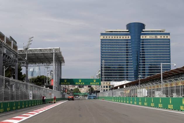 Azerbaijan Grand Prix, Baku 22 - 25 June 2017 22.06.2017 - Track Atmosphere 