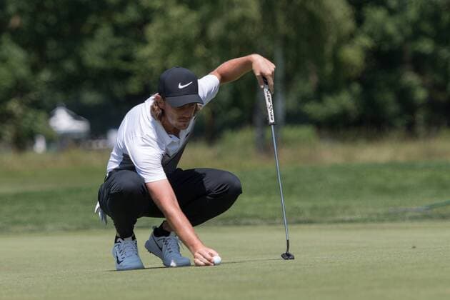 GOLF - BMW International Open 2017 MOOSINNING,GERMANY,22.JUN.17 - GOLF - European Tour, BMW International Open, GC Muenchen Eichenried. Image shows Tommy Fleetwood (ENG). GEPAxpictures xMarkusxFischer
