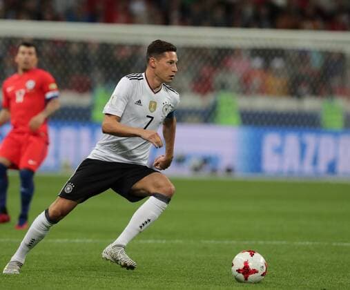 Kazan, RUSSIA - JUNE 21. DRAXLER Julian at FIFA Confederations Cup Russia 2017 match Germany V Chile Group B at Kazan arena.