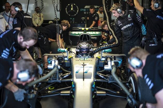 Motorsports: FIA Formula One World Championship WM Weltmeisterschaft 2017, Grand Prix of Europe, 77 Valtteri Bottas (FIN, Mercedes AMG Petronas F1 Team), Baku Azerbaijan xHOCHxZWEIx