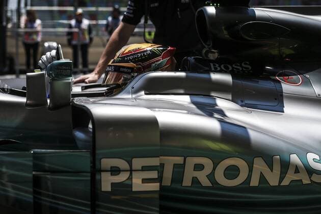 Motorsports: FIA Formula One World Championship WM Weltmeisterschaft 2017, Grand Prix of Europe, 44 Lewis Hamilton (GBR, Mercedes AMG Petronas F1 Team), Baku Azerbaijan xHOCHxZWEIx