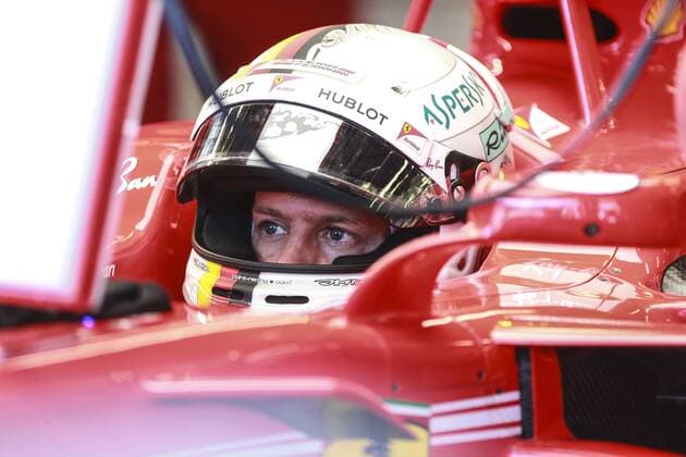 Motorsports: FIA Formula One World Championship WM Weltmeisterschaft 2017, Grand Prix of Europe, 5 Sebastian Vettel (GER, Scuderia Ferrari), Baku Azerbaijan xHOCHxZWEIx