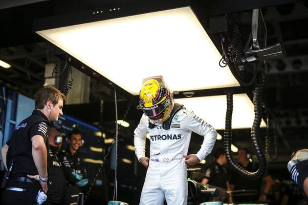 Motorsports: FIA Formula One World Championship WM Weltmeisterschaft 2017, Grand Prix of Europe, 44 Lewis Hamilton (GBR, Mercedes AMG Petronas F1 Team), Baku Azerbaijan xHOCHxZWEIx