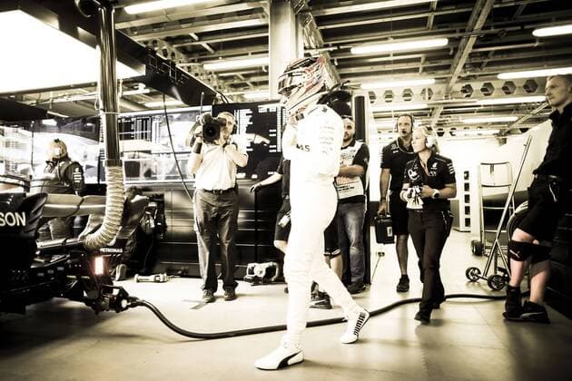 Motorsports: FIA Formula One World Championship WM Weltmeisterschaft 2017, Grand Prix of Europe, 44 Lewis Hamilton (GBR, Mercedes AMG Petronas F1 Team), Baku Azerbaijan xHOCHxZWEIx