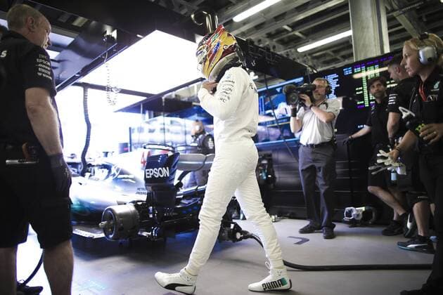Motorsports: FIA Formula One World Championship WM Weltmeisterschaft 2017, Grand Prix of Europe, 44 Lewis Hamilton (GBR, Mercedes AMG Petronas F1 Team), Baku Azerbaijan xHOCHxZWEIx