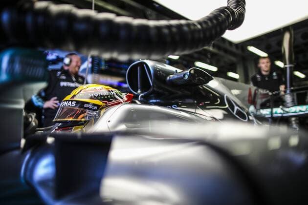 Motorsports: FIA Formula One World Championship WM Weltmeisterschaft 2017, Grand Prix of Europe, 44 Lewis Hamilton (GBR, Mercedes AMG Petronas F1 Team), Baku Azerbaijan xHOCHxZWEIx