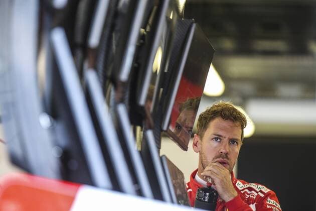 Motorsports: FIA Formula One World Championship WM Weltmeisterschaft 2017, Grand Prix of Europe, 5 Sebastian Vettel (GER, Scuderia Ferrari), Baku Azerbaijan xHOCHxZWEIx