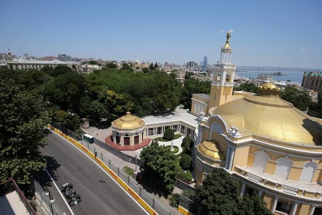 Azerbaijan Grand Prix, Baku 22 - 25 June 2017 23.06.2017 - Free Practice 1, Romain Grosjean (FRA) Haas F1 Team VF-17 