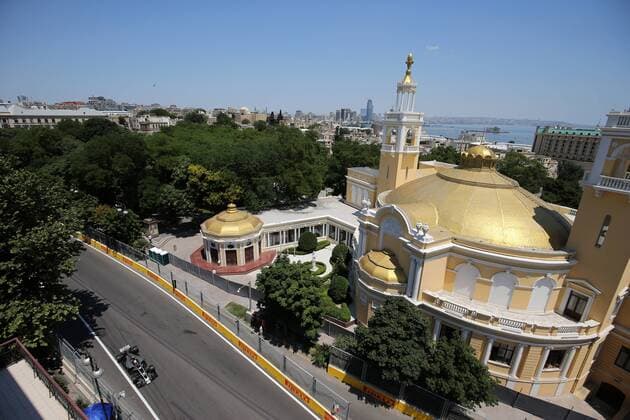 Azerbaijan Grand Prix, Baku 22 - 25 June 2017 23.06.2017 - Free Practice 1, Kevin Magnussen (DEN) Haas F1 Team VF-17 