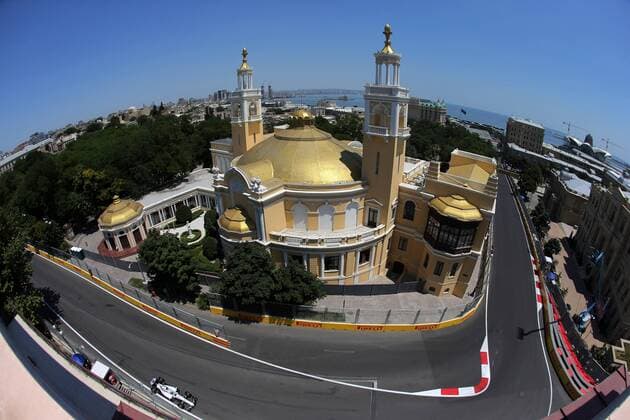 Azerbaijan Grand Prix, Baku 22 - 25 June 2017 23.06.2017 - Free Practice 1, Felipe Massa (BRA) Williams FW40 