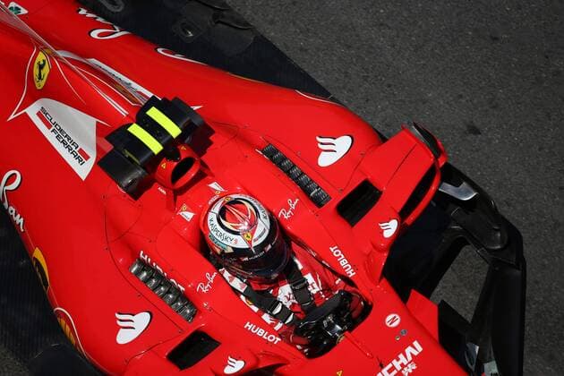 Azerbaijan Grand Prix, Baku 22 - 25 June 2017 23.06.2017 - Free Practice 1, Kimi Raikkonen (FIN) Scuderia Ferrari SF70H 