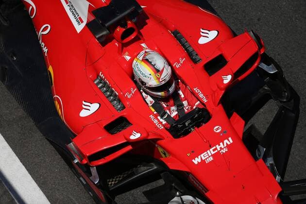 Azerbaijan Grand Prix, Baku 22 - 25 June 2017 23.06.2017 - Free Practice 1, Sebastian Vettel (GER) Scuderia Ferrari SF70H 