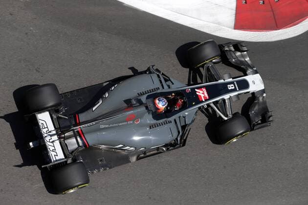 Azerbaijan Grand Prix, Baku 22 - 25 June 2017 23.06.2017 - Free Practice 1, Romain Grosjean (FRA) Haas F1 Team VF-17 