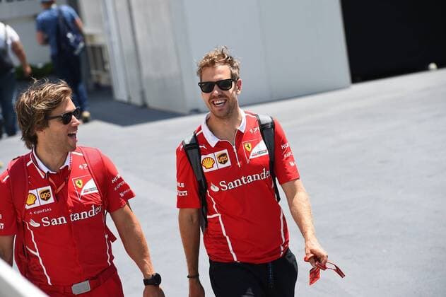 Sebastian Vettel (Scuderia Ferrari), Grosser Preis von Aserbaidschan 2017, Freies Training, Motorsport, Formel 1, 23.06.2017, Baku Copyright: xAndre Eibner-Pressefotox EP_JAE