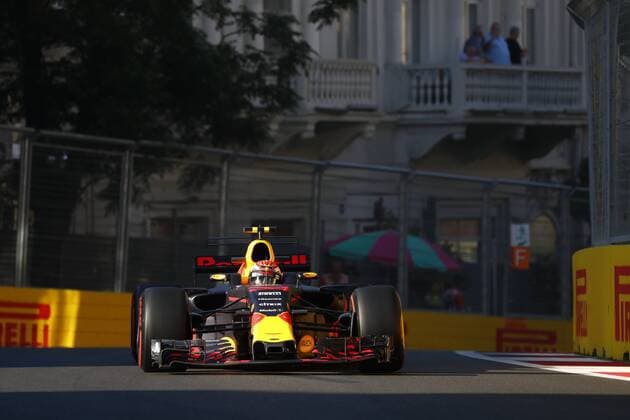 Motorsports: FIA Formula One World Championship WM Weltmeisterschaft 2017, Grand Prix of Europe, 33 Max Verstappen (NLD, Red Bull Racing), Baku Azerbaijan xHOCHxZWEIx