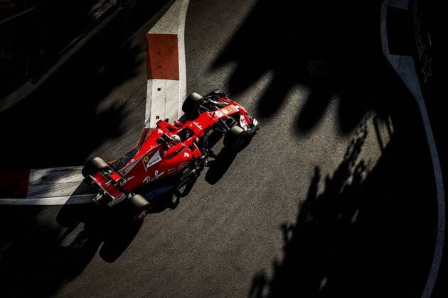 Motorsports: FIA Formula One World Championship WM Weltmeisterschaft 2017, Grand Prix of Europe, 5 Sebastian Vettel (GER, Scuderia Ferrari), Baku Azerbaijan xHOCHxZWEIx