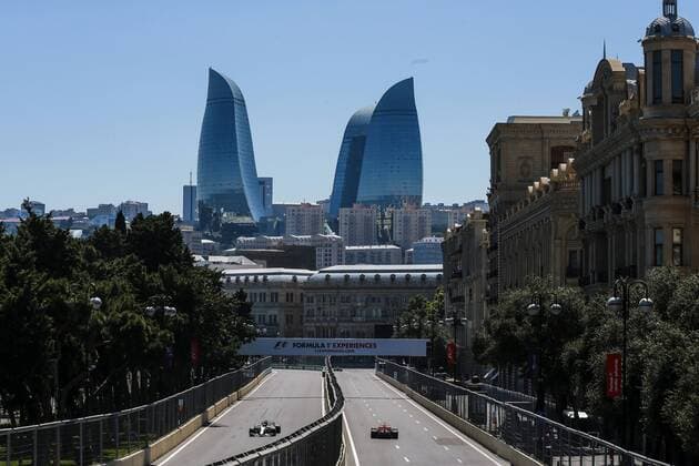 Motorsports: FIA Formula One World Championship WM Weltmeisterschaft 2017, Grand Prix of Europe, 44 Lewis Hamilton (GBR, Mercedes AMG Petronas Formula One Team), Baku Azerbaijan xHOCHxZWEIx