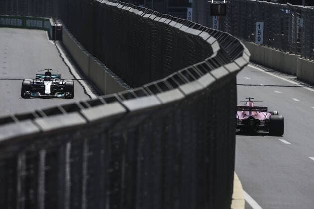 Motorsports: FIA Formula One World Championship WM Weltmeisterschaft 2017, Grand Prix of Europe, 77 Valtteri Bottas (FIN, Mercedes AMG Petronas) Baku Azerbaijan xHOCHxZWEIx