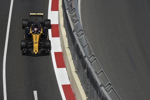 Motorsports: FIA Formula One World Championship WM Weltmeisterschaft 2017, Grand Prix of Europe, 27 Nico Hulkenberg (GER, Renault F1 Team), Baku Azerbaijan xHOCHxZWEIx