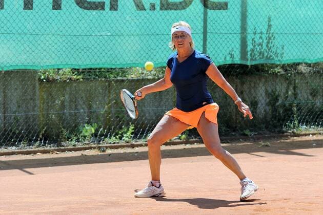 24.06.2017 Neu-Isenburg, RW Tennis-CLub Kampf um die Meisterschaft der Damen 60 Regionalliga TC RW Neu-Isenburg – TA SV Böblingen Sigrid Kronbiegel (TA SV Böblingen)